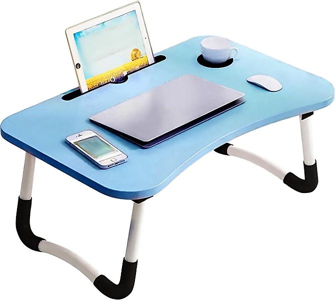 Youyijia Wickeltisch Laptoptisch Betttisch Laptopständer Bett-Schreibtisch günstig online kaufen