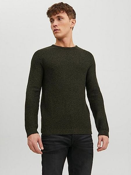 Jack & Jones Strickpullover JJEDAMIAN KNIT CREW NECK SN günstig online kaufen