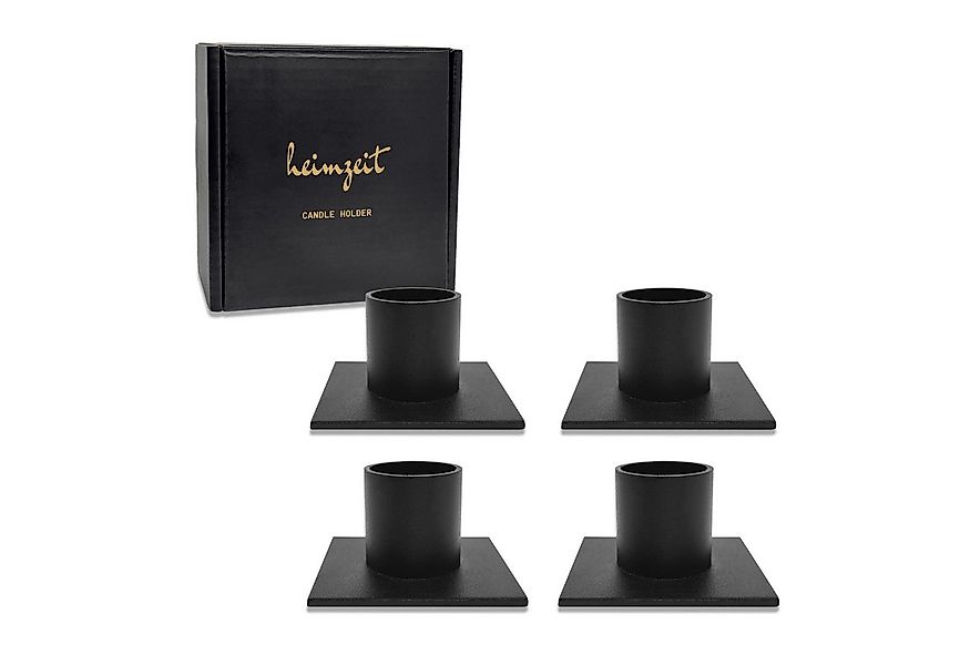 heimzeit Tischkerzenhalter heimzeit Kerzenhalter für Stabkerzen 22 mm (Set, günstig online kaufen