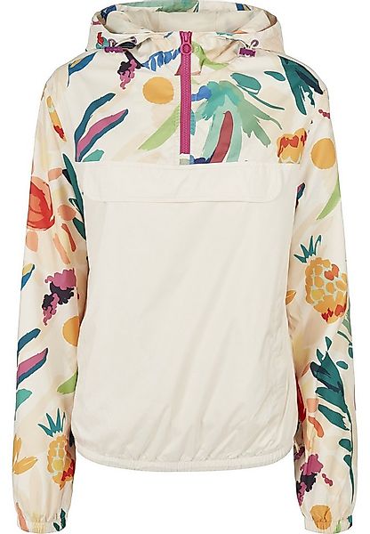 URBAN CLASSICS Langmantel Urban Classics Damen Ladies Mixed Pull Over Jacke günstig online kaufen