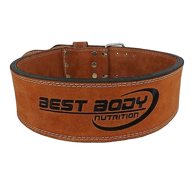 Best Body Nutrition Ledergürtel Dreikampfgürtel - naturleder M - Stück günstig online kaufen