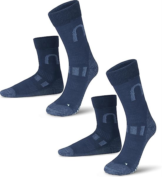 normani Wandersocken 2 Paar Merinowollsocken Wander- günstig online kaufen
