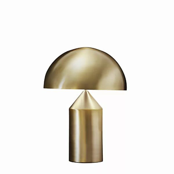Tischleuchte Atollo Medium metall gold Métal / H 50 cm / Vico Magistretti, günstig online kaufen