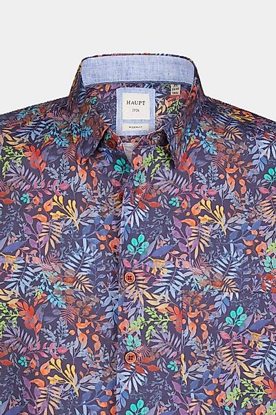 Haupt Langarmhemd Haupt Pflanzen Motive Langarm Baumwoll-Herrenhemd navy pr günstig online kaufen