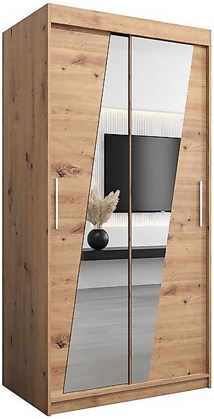 ABIKS MÖBEL Schwebetürenschrank RHOMB Schlafzimmerschrank - mit Spiegel, Kl günstig online kaufen