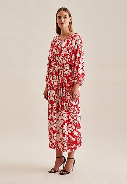 seidensticker Sommerkleid Schwarze Rose 3/4-Arm Rundhals günstig online kaufen