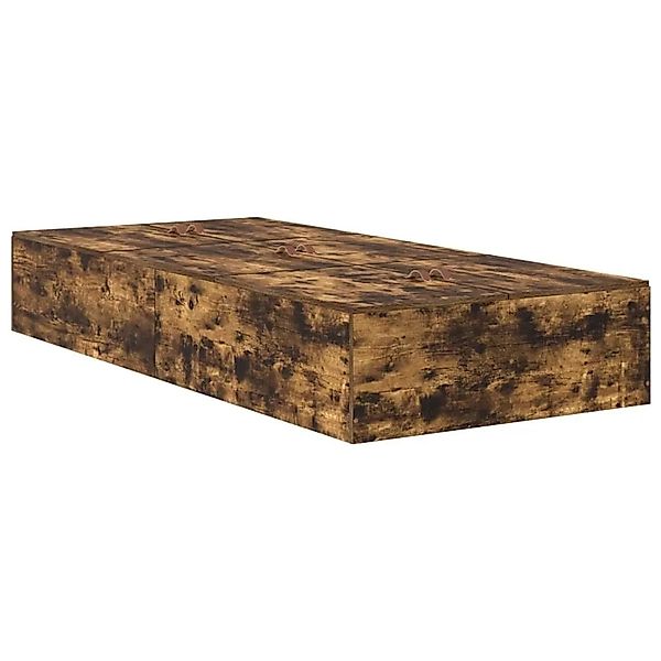 vidaXL Stauraumbett Räuchereiche 90 x 190 cm 3335409 günstig online kaufen