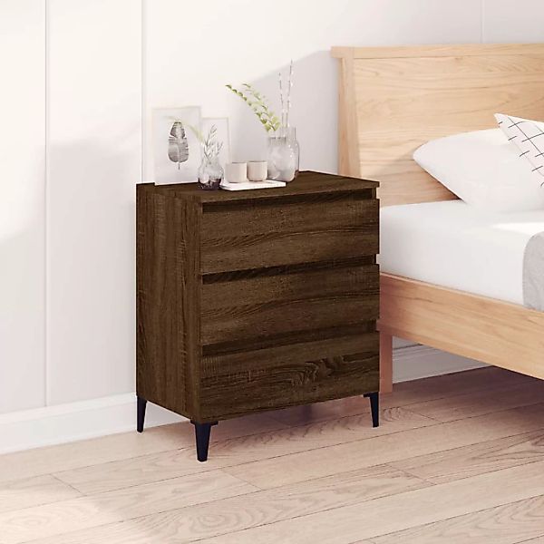 Vidaxl Sideboard Braun Eichen-optik 60x35x70 Cm Holzwerkstoff günstig online kaufen