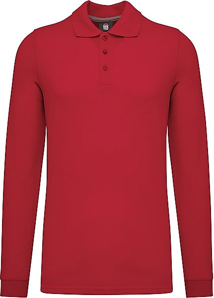 WK. Designed To Work Langarm-Poloshirt Polohemd günstig online kaufen