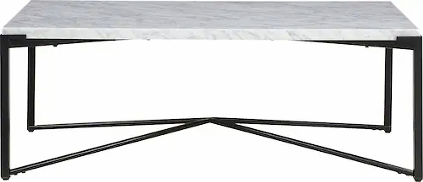 Leonique Couchtisch »Saxon Couchtisch« Couchtisch, rechteckig, helle Marmor günstig online kaufen