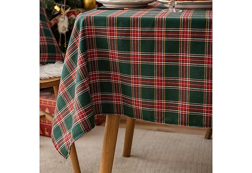 Rosnek Tischdecke Kariert, für Weihnachtsfeier Esszimmer Restaurant Dekorat günstig online kaufen