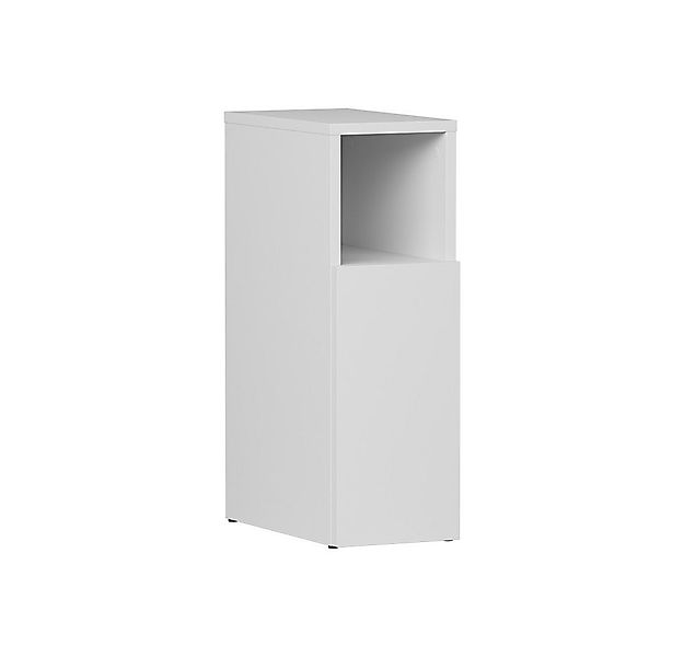 Vicco Nachtschrank Enton, Weiß, 20 x 59.5 cm mit 1 Tür günstig online kaufen