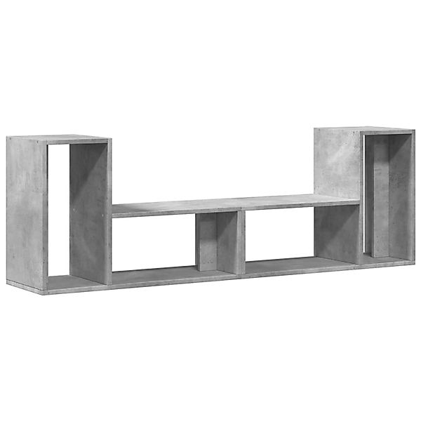 vidaXL TV-Schränke 2 Stk Betongrau 75x30x50 cm Holzwerkstoff 840789 günstig online kaufen