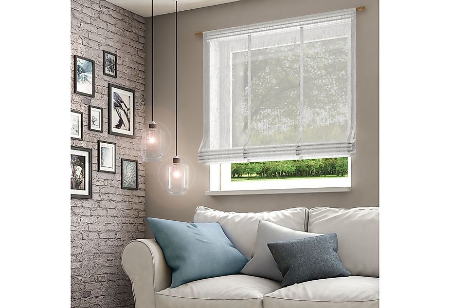 Neutex for you! Raffrollo Libre-ECO, mit Stangendurchzug, freihängend günstig online kaufen