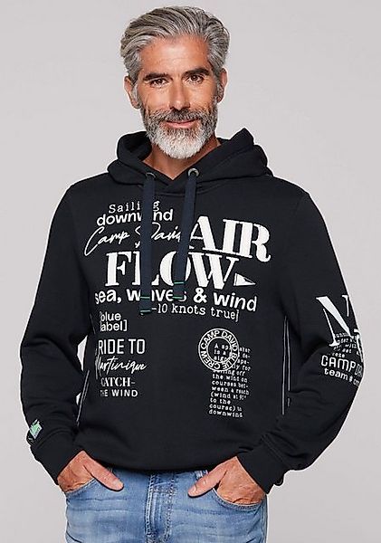 CAMP DAVID Hoodie mit Logo-Prints günstig online kaufen