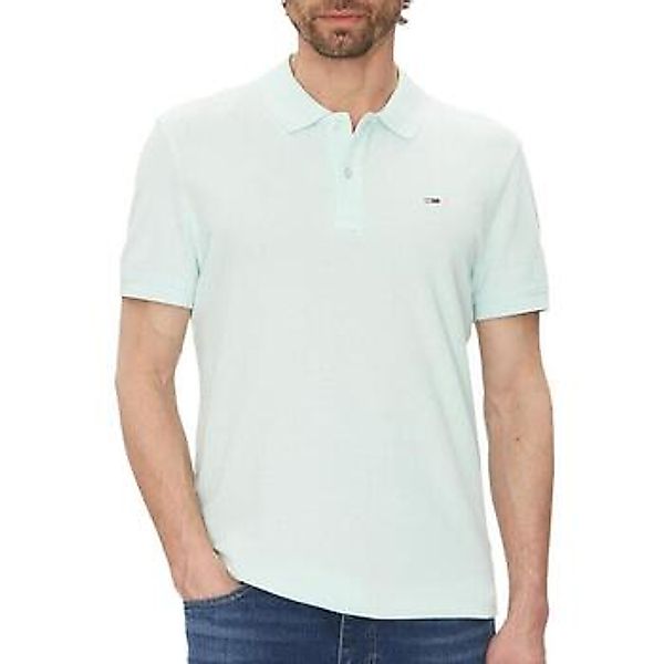 Tommy Jeans Poloshirt TJM SLIM ESSENTIAL GD POLO SS mit Logostickerei günstig online kaufen