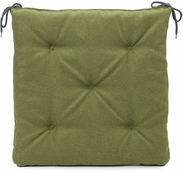 Gözze Sitzauflage "Darco Uni" 1 Stück, Maße: 40 x 40 x 4 cm, mit Füllung, m günstig online kaufen