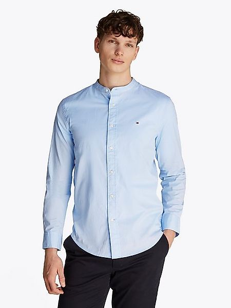 Tommy Hilfiger Langarmhemd FLEX POPLIN SOLID MAO RF SHIRT günstig online kaufen