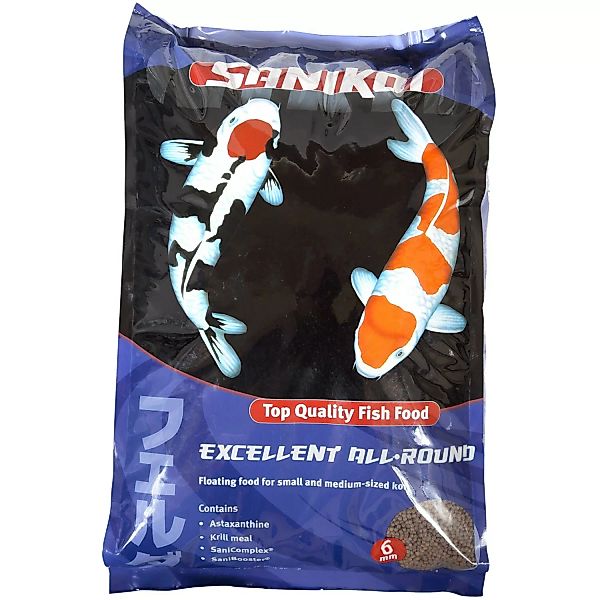 Velda Fischfutter SaniKoi Excellent All-Round 6 mm 10 l günstig online kaufen
