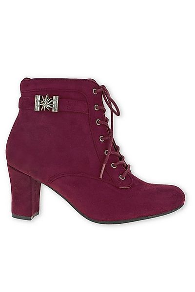 Hirschkogel Trachten Stiefeletten - FANNY - bordo Stiefelette günstig online kaufen