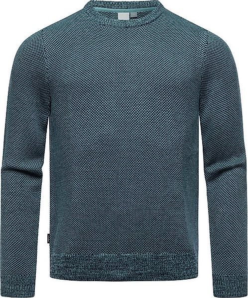 Ragwear Strickpullover Larrs stylischer Herren Sweatpullover mit Rippbündch günstig online kaufen