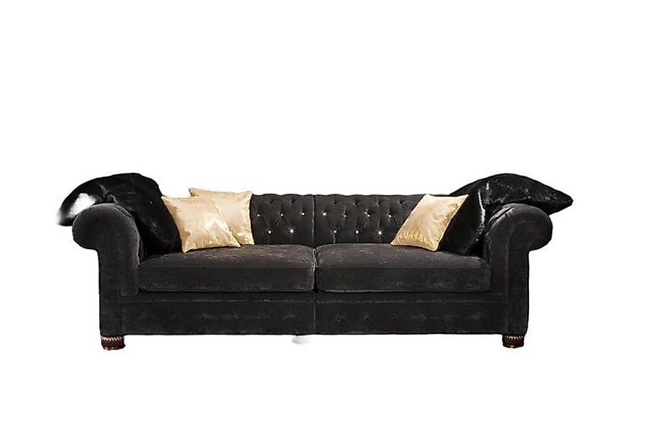 Xlmoebel Sofa Chesterfield Sofa Sitzmöbel Polstermöbel Klassisch Leder Stof günstig online kaufen