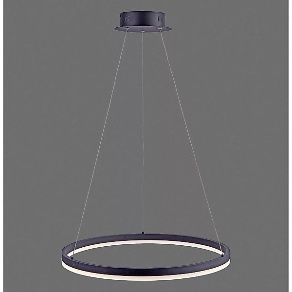 Paul Neuhaus LED-Pendelleuchte Titus Anthrazit Ø 60 cm günstig online kaufen