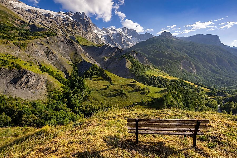 Papermoon Fototapete BERGE-NATUR LANDSCHAFT GEBIRGE ALPEN günstig online kaufen