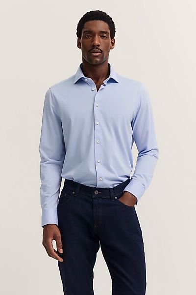 bugatti Langarmhemd "Modern Fit", mit Kent-Kragen und Stretch-Funktion günstig online kaufen