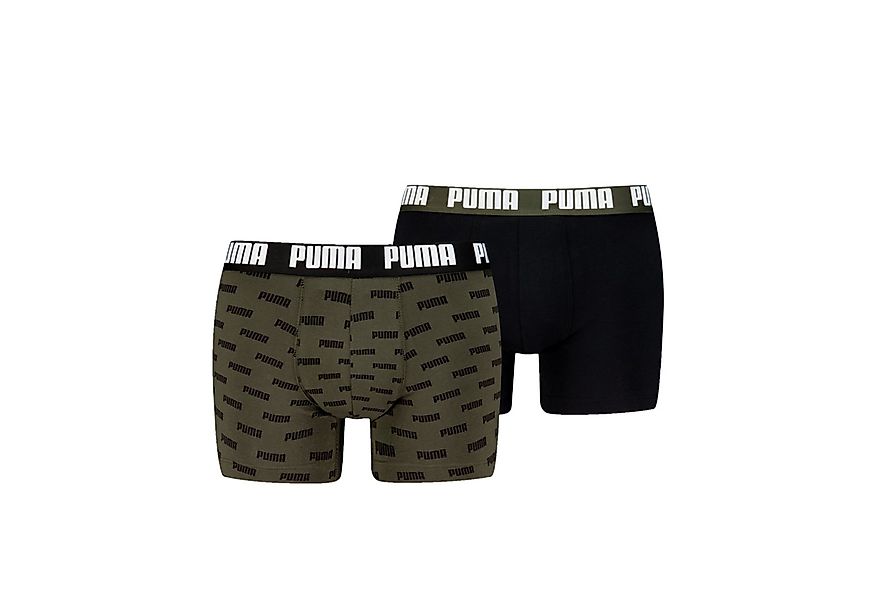 PUMA Boxershorts PUMA MEN EVERYDAY LOGO PRINT BOXERS 2P (2er Pack) 1x uni u günstig online kaufen