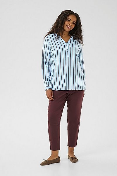 KAFFE Curve Langarmbluse Langarm-Bluse KCsida Große Größen günstig online kaufen