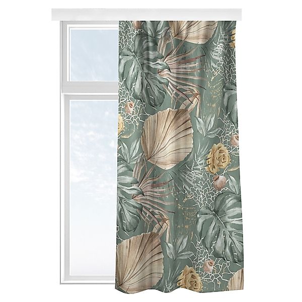 Bilderdepot24 Vorhang Gardine Aquarell Blumen Modern günstig online kaufen