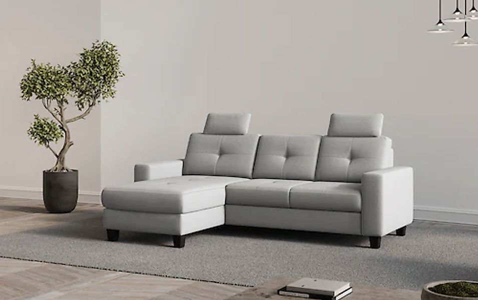 Places of Style Ecksofa "Varese", wahlweise mit Bettfunktion und Bettkasten günstig online kaufen