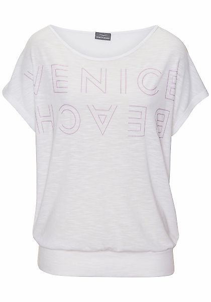Venice Beach Rundhalsshirt, mit Logoprint, T-Shirt, sommerlich-sportlicher günstig online kaufen