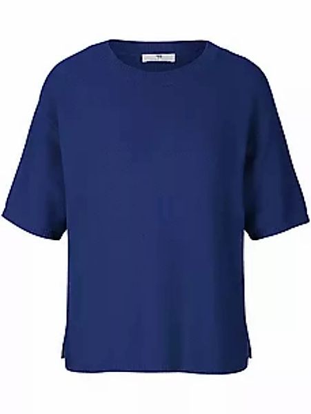 Pullover 1/2-Arm aus 100% Baumwolle Peter Hahn blau günstig online kaufen