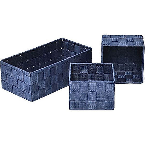 TENDANCE Aufbewahrungskorb Dekokorb Ordnungsboxen 3-teilig Box günstig online kaufen