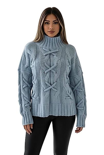 Worldclassca Longpullover WORLDCLASSCA Strickpulllover Lang Zopf Kreuz Must günstig online kaufen
