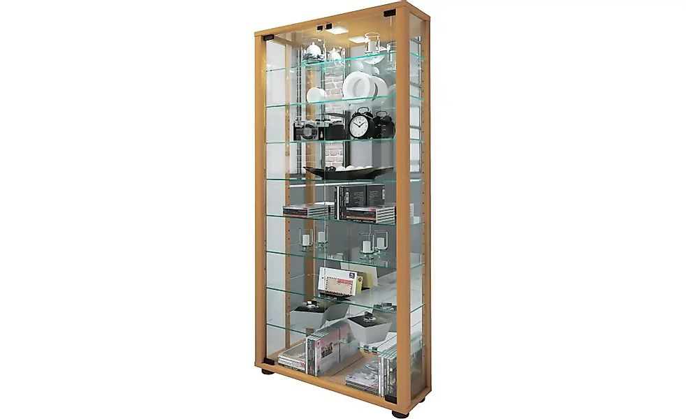 Vitrine  Lumo ¦ holzfarben ¦ Maße (cm): B: 59 H: 114,8 T: 18.0 Schränke > V günstig online kaufen
