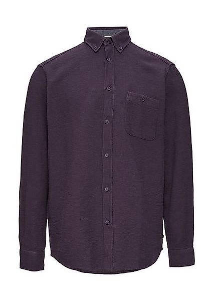s.Oliver Langarmhemd Regular Fit: Button-down-Hemd aus Strukturware günstig online kaufen