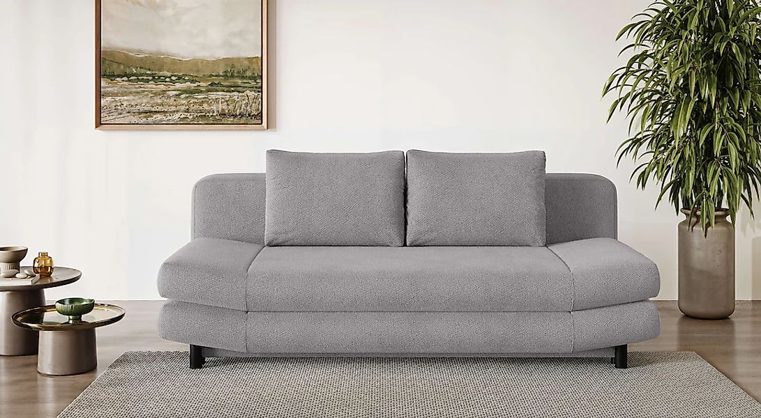Home affaire 3-Sitzer "LENNARA Schlafsofa mit Bettkasten, Maße B/T/H: 209/9 günstig online kaufen