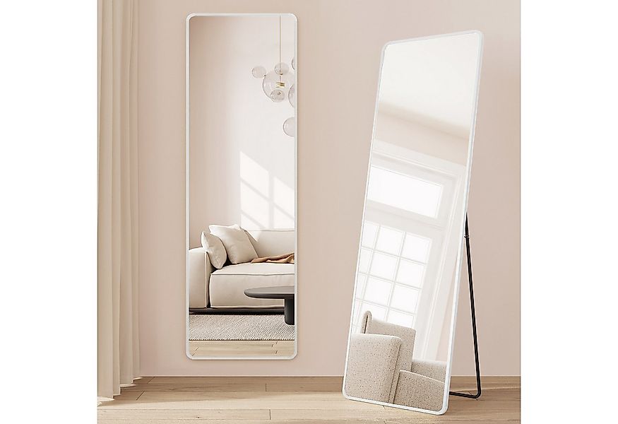 SONGMICS Standspiegel, Ganzkörperspiegel, 160 x 50 / 140 x 40 cm, stehend o günstig online kaufen