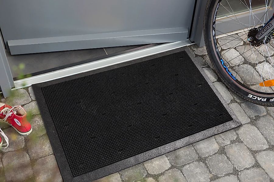 ASTRA Fußmatte "Border Pin" rechteckig 7 mm Höhe Schmutzfangematte, Türmatt günstig online kaufen