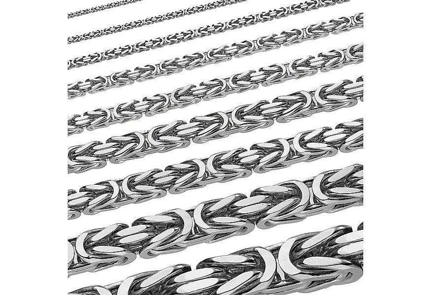 HOPLO Königskette Silberkette Königskette Länge 19 cm - Breite 5,1 mm - 925 günstig online kaufen