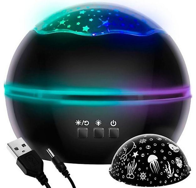 IZOXIS LED-Sternenhimmel Nachtlampe Projektor, schlaffördernd, LED fest int günstig online kaufen