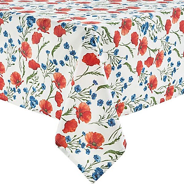 REDBEST Tischdecke Tischdecke, Baumwolle Blumen günstig online kaufen