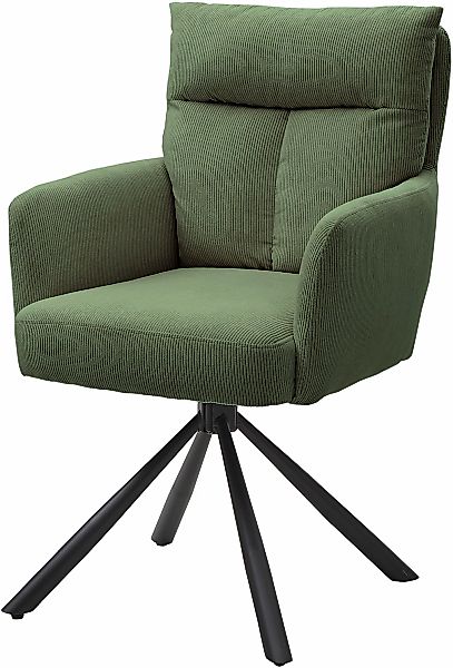 Stolkom Armlehnstuhl "Sofia", (Set), 2 St., Cord, 180 grad drehbar mit Auto günstig online kaufen