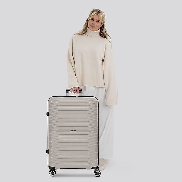 Stratic Hartschalen-Trolley Shine, 4 Rollen, Polypropylen günstig online kaufen
