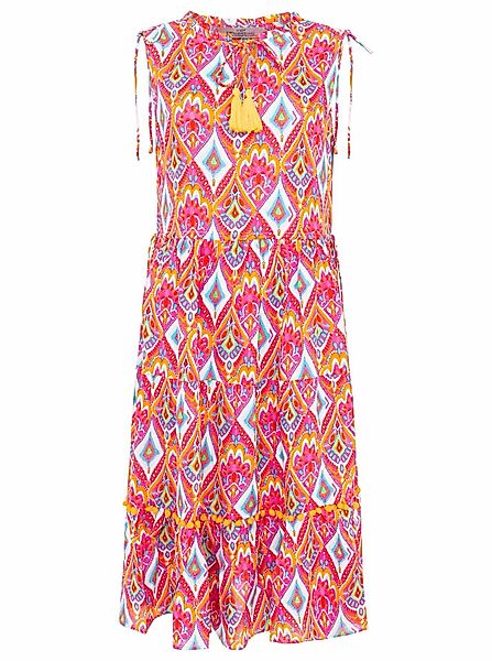 Zwillingsherz Midikleid Zwillingsherz Kleid "Urlaubsfeeling" Bommeln, günstig online kaufen