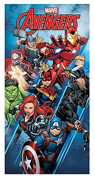 MARVEL Badetuch Avengers Strandtuch Superheld Unisex günstig online kaufen