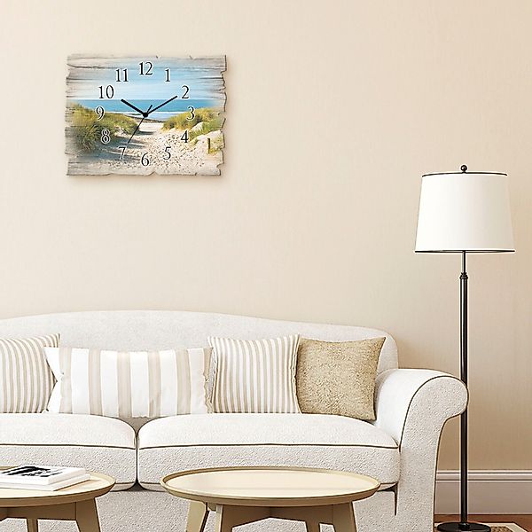 Artland Wanduhr Strand mit Sanddünen und günstig online kaufen